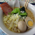 和風だしで食べるラーメン