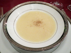 新玉葱のポタージュ