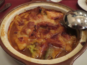 牛ハチノスのプロヴァンス風グラタン仕立て