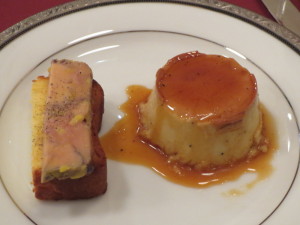 フランス産鴨フォワグラのプリン
