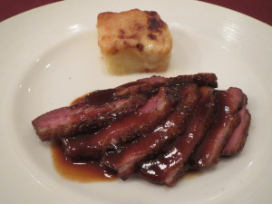仔鴨のローストエピス風味~甘酸っぱいソースと共に~